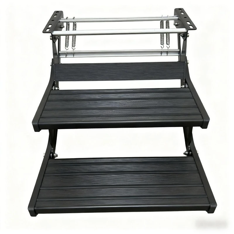 

RV folding step, manual double folding step, welcome pedal