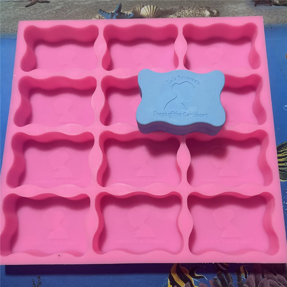 Personal Design Custom Soap Mold Natural Soap Making Custom Silicone Trays Custom Silicone Mould for Soap Making