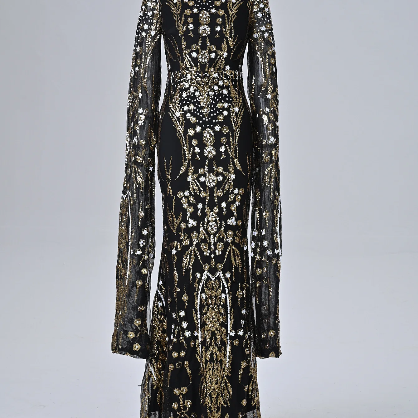 Ele Long Sve rond Ne moulante mariage Dr robe de soirée scintillante sur mesure adapté pour Banquet Par KTV Performance