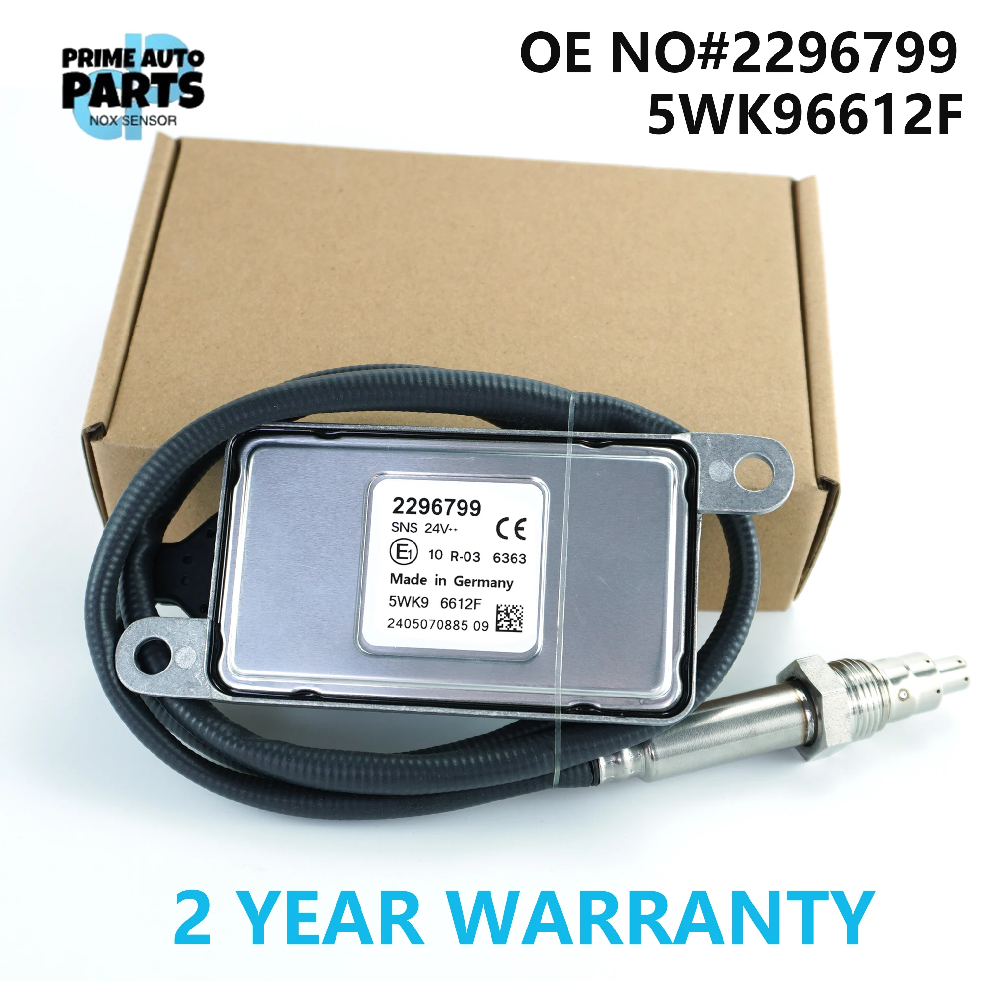

2296799 5WK96612F 5WK9 6612F New Nitrogen Oxygen Sensor For Scania Engine Spare Parts