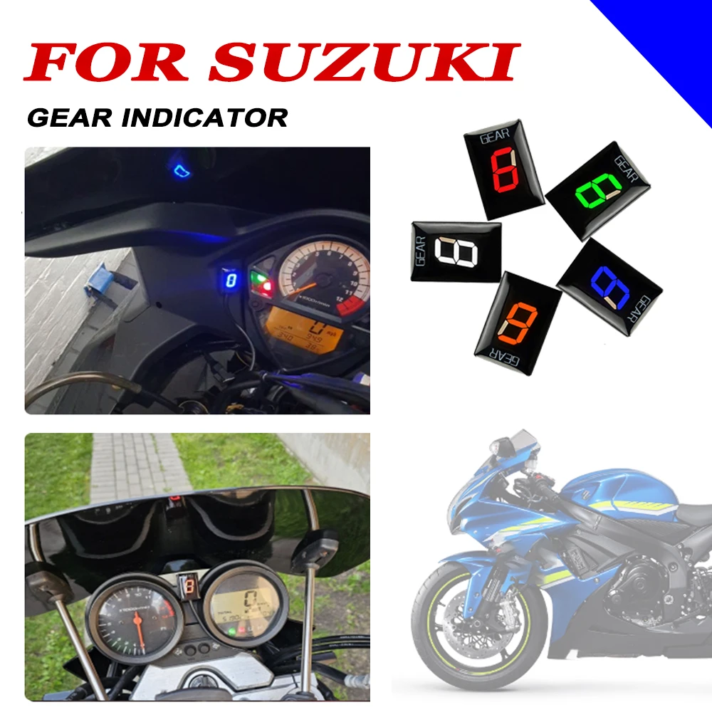 

For Suzuki GSF600 Bandit GSF650 DL650 Vstrom gsx1300R k1 K2 K3 Gear Display Indicator 1 - 6 speed Motorcycle Accessories