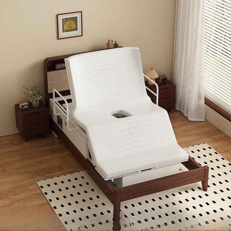 Automatic urine electric care bed household automatic elderly multi-functional nursing home bed can be bathed in bed
