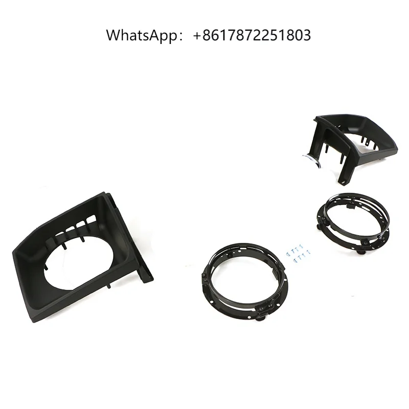 

Auto Other Exterior Accessories Car Head Lamp Headlights with Brackets Set Plastic Iron Rings Fit for PAJERO V20 1991-1999
