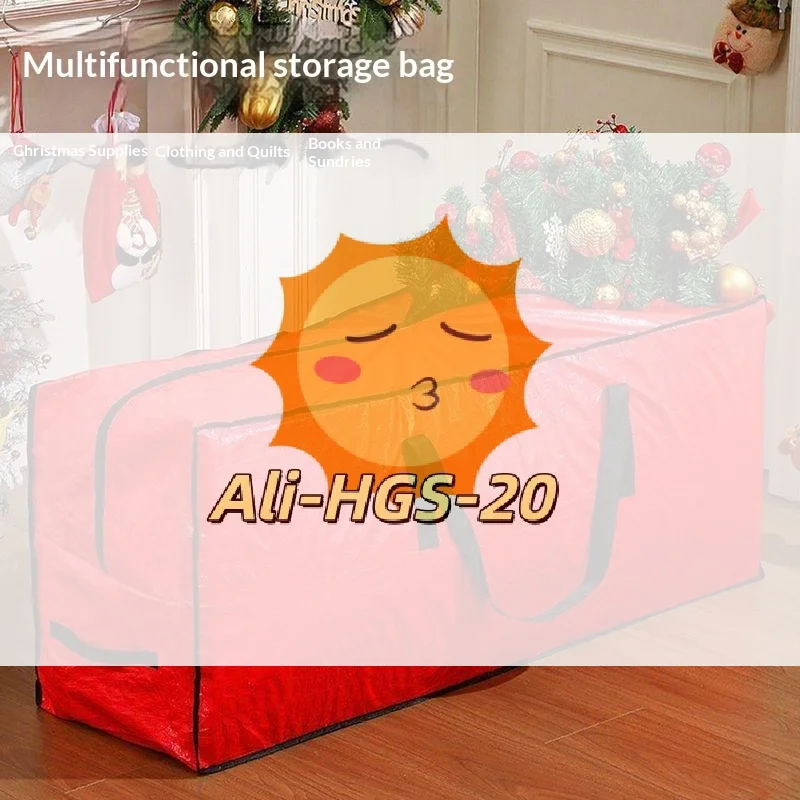 

Heavy-Duty Christmas Tree Storage Bag with Handles - Water-Resistant & Foldable for Seasonal Protection