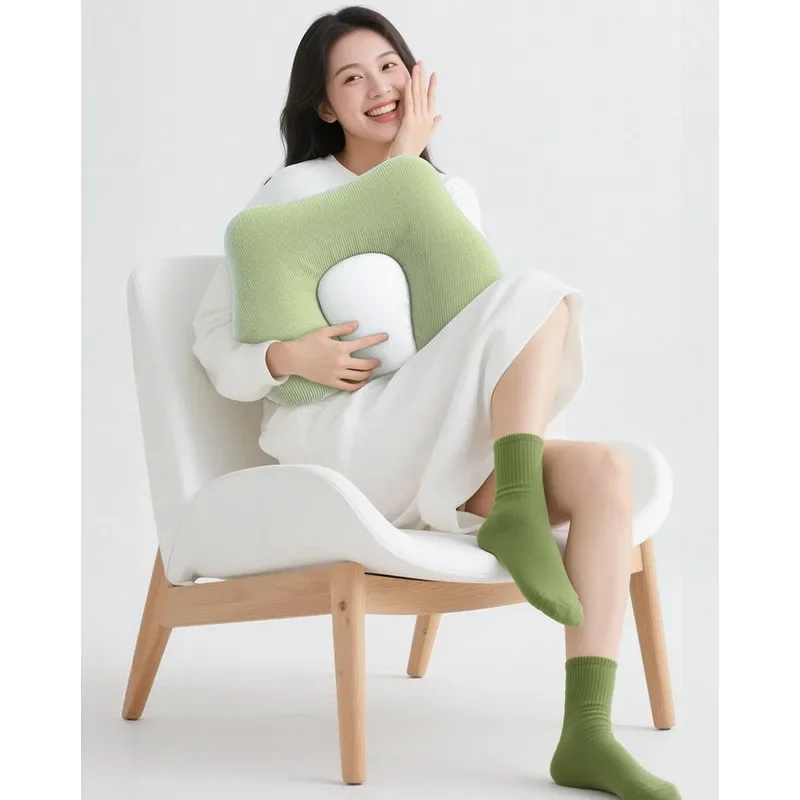 Lumbar Pillow Seat Waist Support Office Chair Backrest Cushion Lumbar Support Memory Sponge Lumbar Cushion Car Cushion Pillow