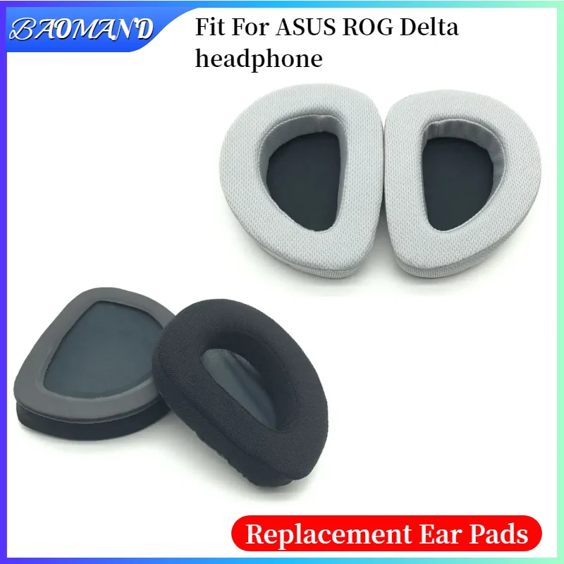 

Replacement Earpads For ASUS ROG Delta Ear Cushion Headphone Ear Pad