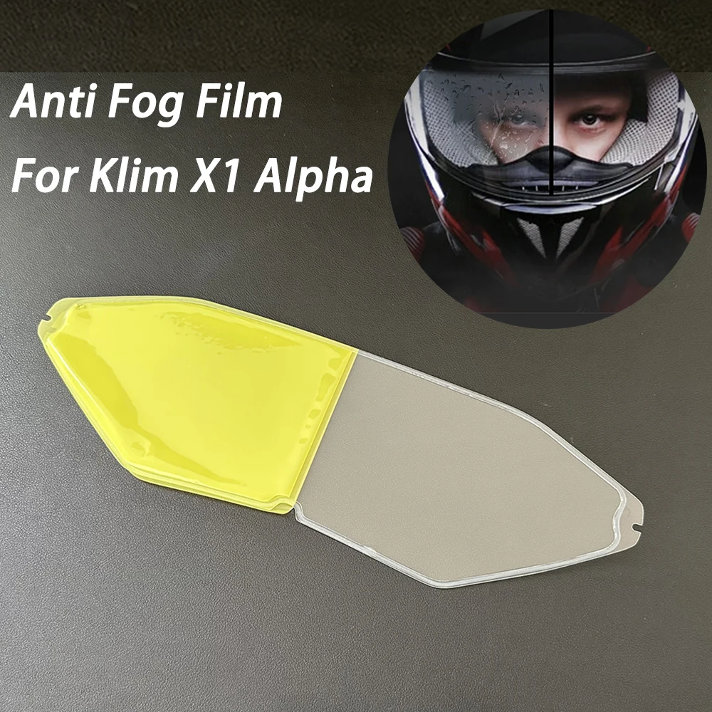 

Motorcycle Helmet Visor Anti Fog Film For Klim X1 Alpha Anti-fog Insert Sticker