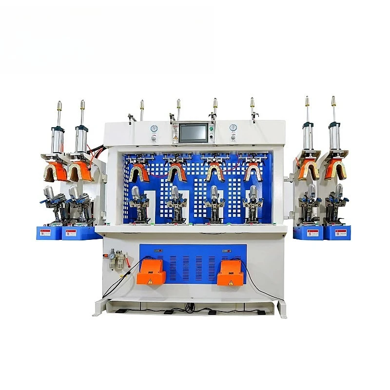 Computer type PLC rear heel setting machine, computer type four air-conditioning bag type rear heel setting machine