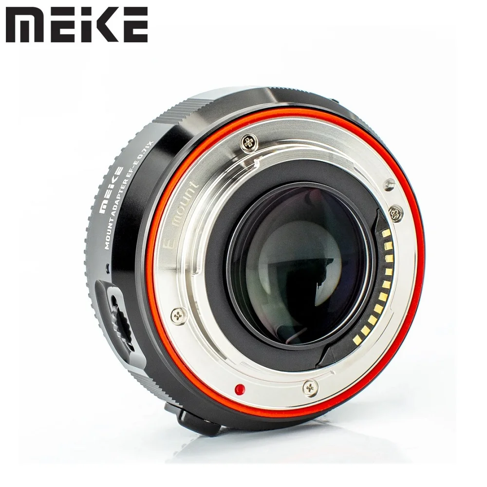 Meike MK-EFTE-0.71X Speed booster Lens Adapter for Canon EF Series lens to Sony E Mount Camera A7 A9 A7R A7R2 A7R3 A7M2 A7M3