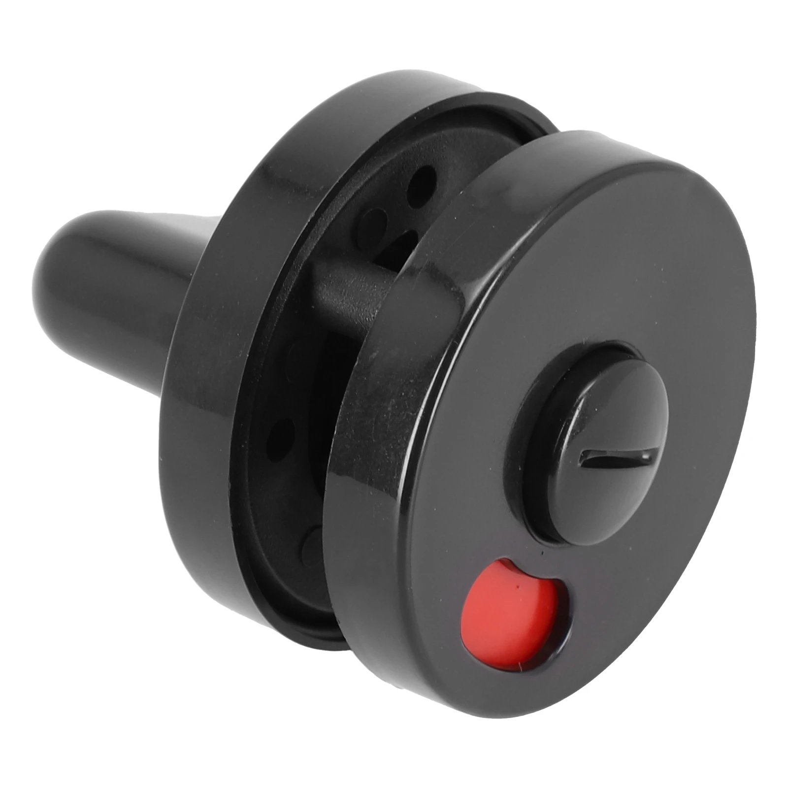 Stylish and Functional Black Indicator Bolt Lock for Bathroom Privacy WC Toilet Door with Open Closed Indicator