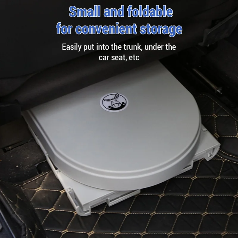 

FAST-Portable Toilet For Camping Convenient Car-Mounted Folding Toilet For Travel Adult Kids And Elderly Potty Odor-Proof
