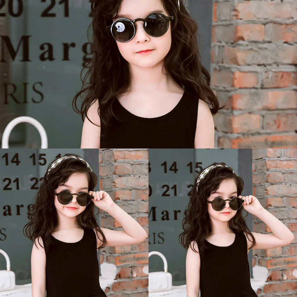 2025 1/3/6PCS Fahrradbrille, konkav geformte Sonnenbrille, neue Sonnenbrille für Kinder, schwarz, oval, modisch, Sport