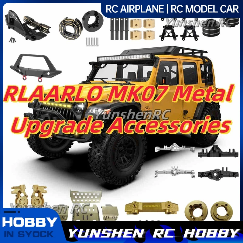 

Mk07 Metal Upgrade Accessories Stinger Front Bar Black Gold Counterweight Brass Adapter Metal Bridge Shell