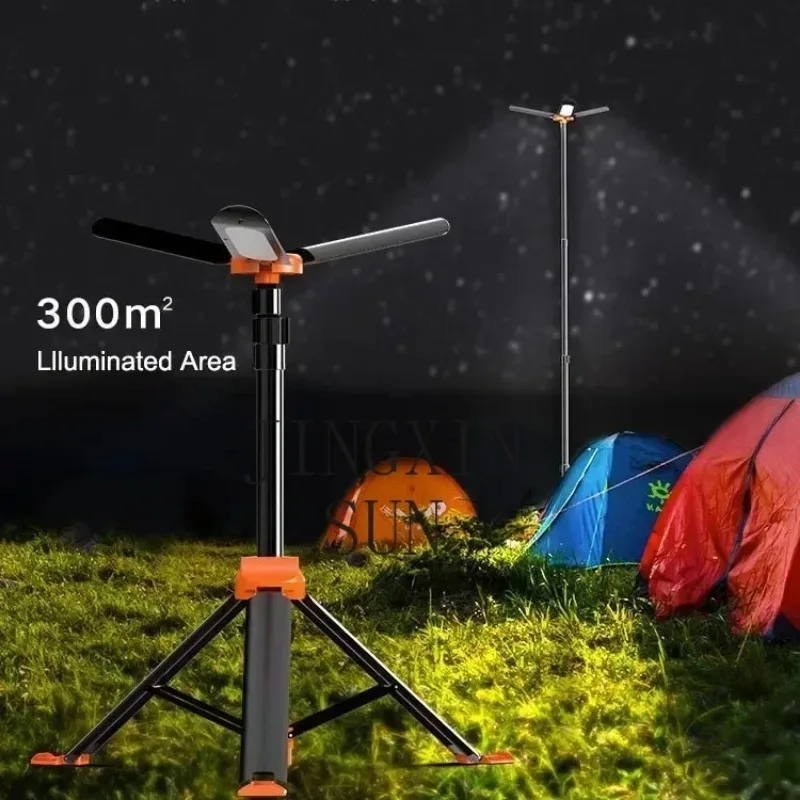 12v Led Camping Light High Quality Rotatable Light Page 2.5M High Pole Camping Light with Remote Control