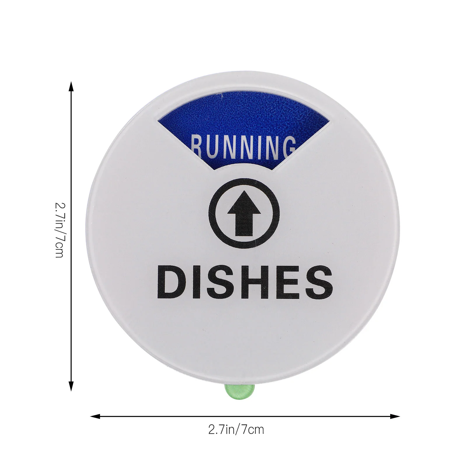 Dishwasher Clean Dirty Sign Identification Plate Stickers Magnet Washing Machine Indicator