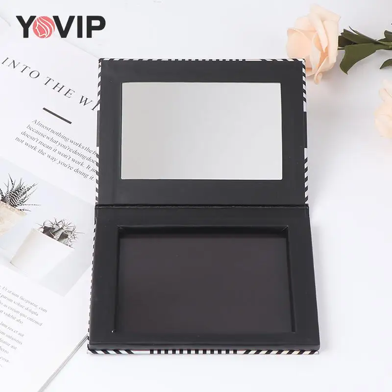 Laser Color Empty Magnetic Eyeshadow Palette With Mirror Tray Creative Change DIY Cosmetics Refill Box Makeup Storage Organizer