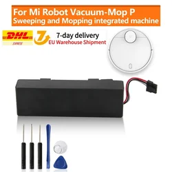 Original Replacement Battery For Xiaomi Mijia Mi Robot Vacuum-Mop P INR18650 MH1-4S1P-SC Sweeping Mopping Robot Vacuum Cleaner