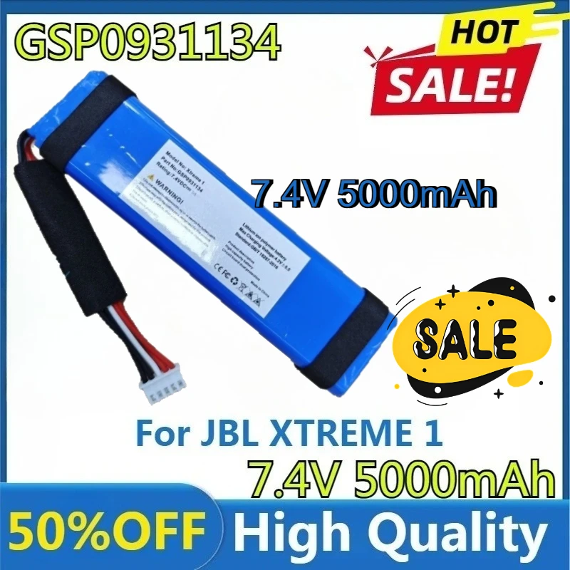 

For JBL XTREME 1 /Xtreme Wireless Bluetooth Batteries New High Quality Replaceable GSP0931134 Speaker Battery