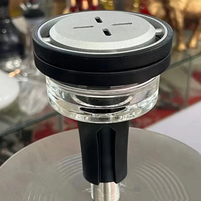 وعاء الشيشة الكوارتز سبائك الألومنيوم مجموعة تقسيم الكربون 1.0 & X سلسلة موقد الفحم قاعدة الشيشة الحرارية رئيس وعاء الشيشة