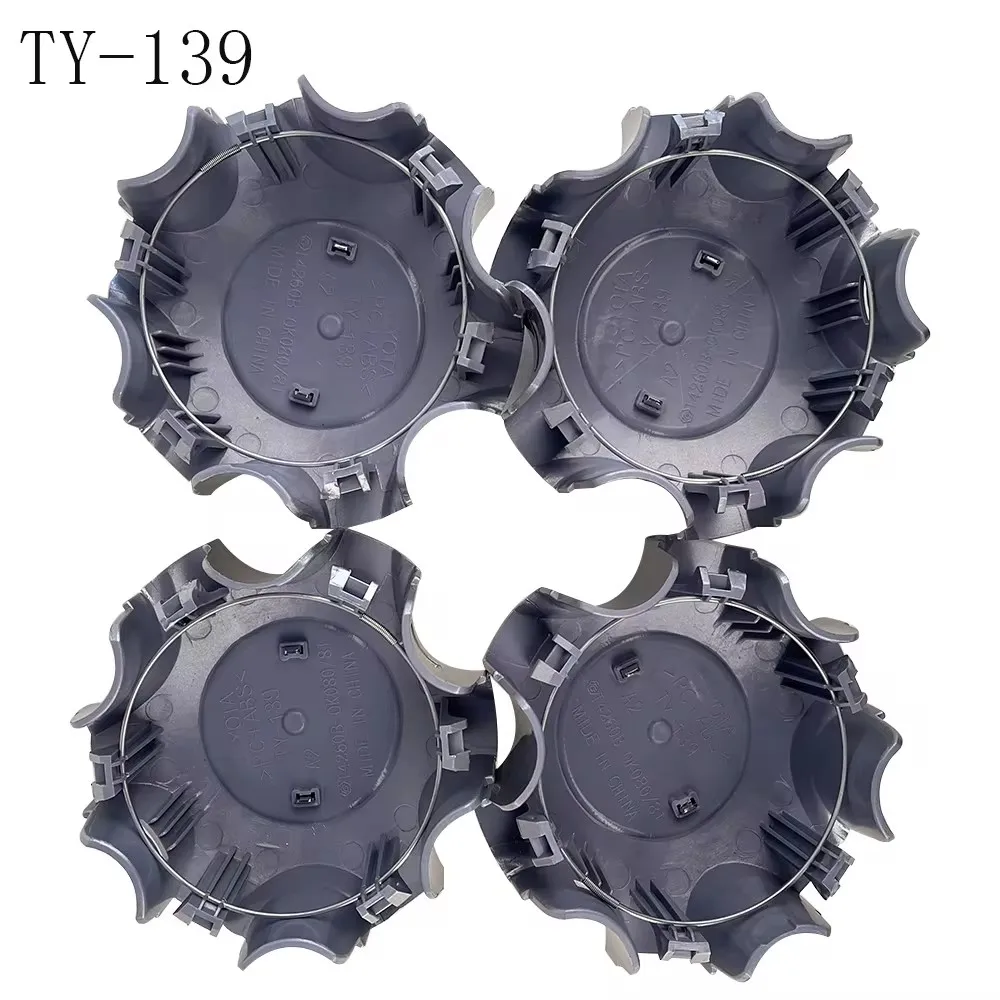 4Pcs Wheel Center Caps Hub 4260B0K080 4260B0K081 Hubcaps For Toyota Hilux Pick Up N25 N36 Fortuner N50 Car Rim Dust Cover