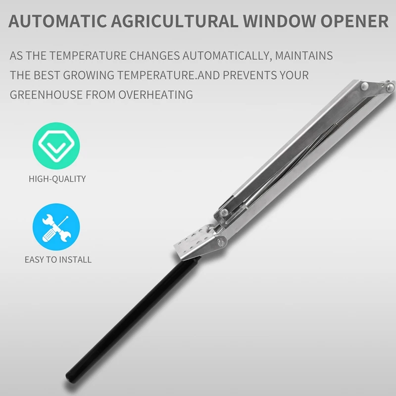 

N37R_Aluminum Alloy Greenhouse Window Opener Vent Automatic Window Opener