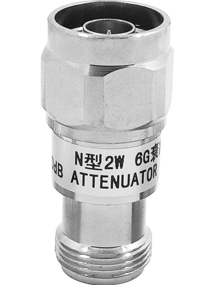 

6G Fixed Attenuator 5W N-type JK Male to Female 3/5/6/10/20/30dB Coaxial RF Attenuator