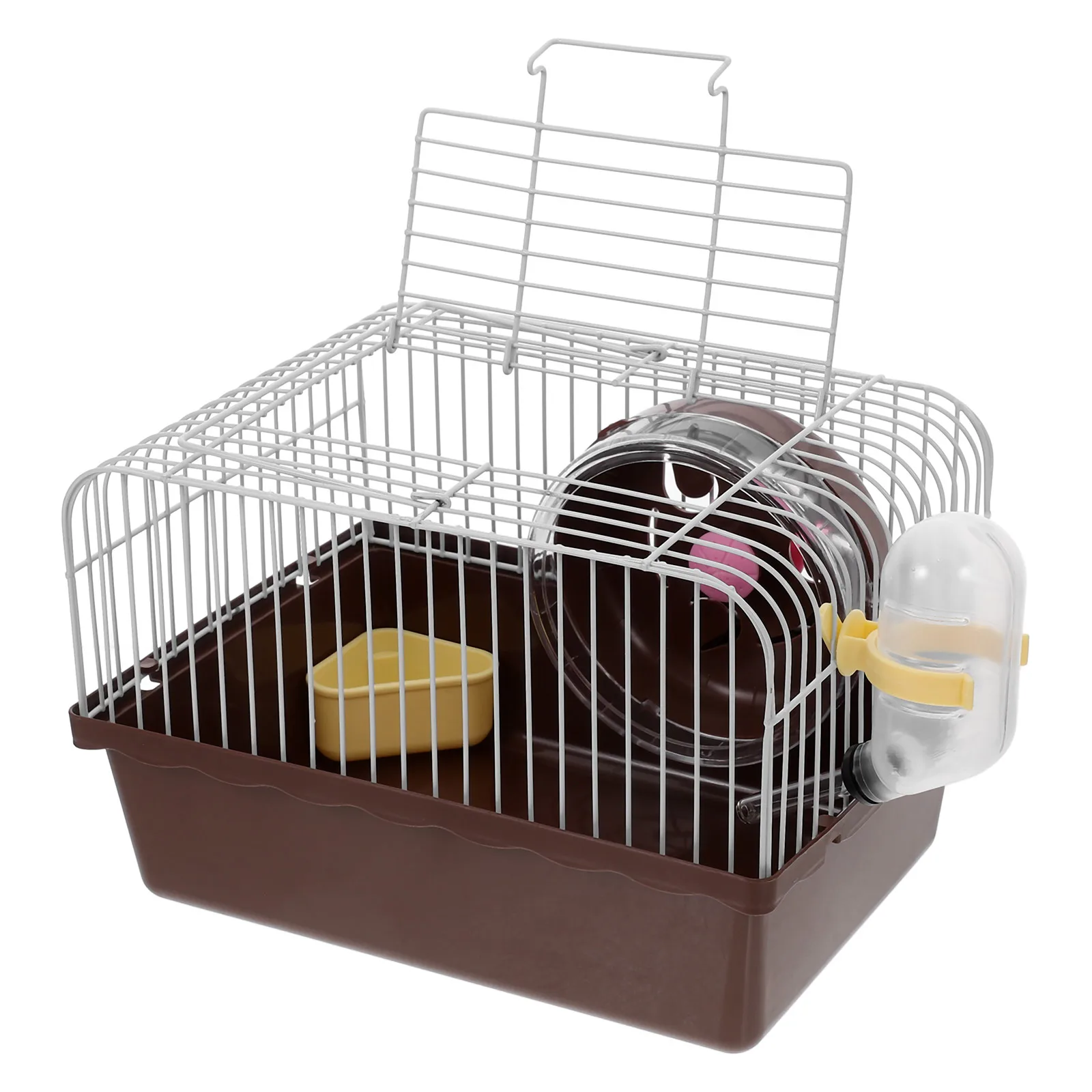 

Portable Hamster Cage Travel Carrier Spacious ABS Material Suitable for Small Pets Including Hamsters Chinchillas Travel
