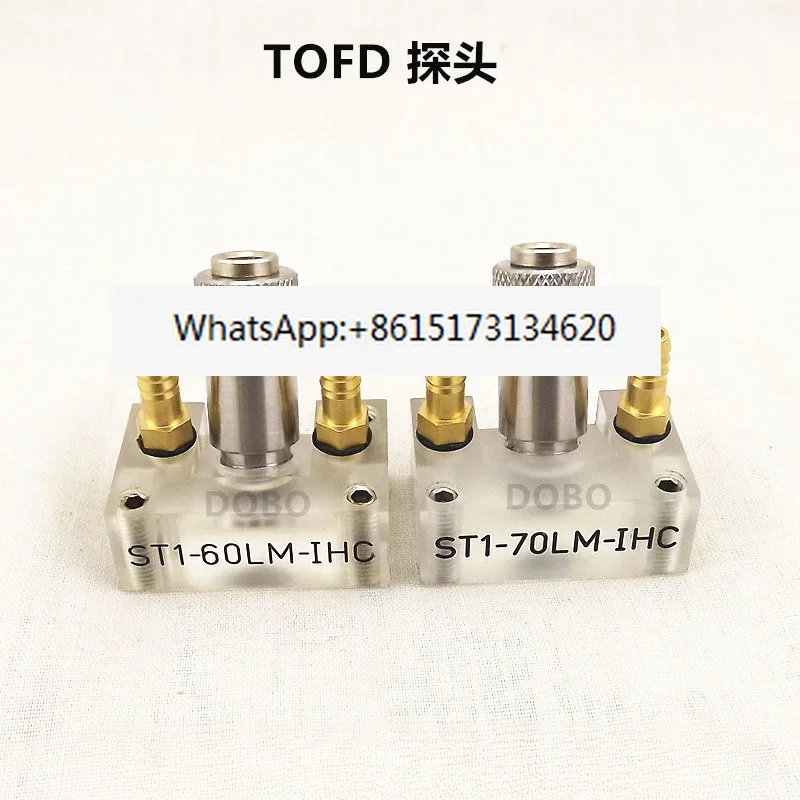 

TOFD probe, weld inspection, ultrasonic flaw detector composite wafer oblique probe 45 ° 60 ° 70 °