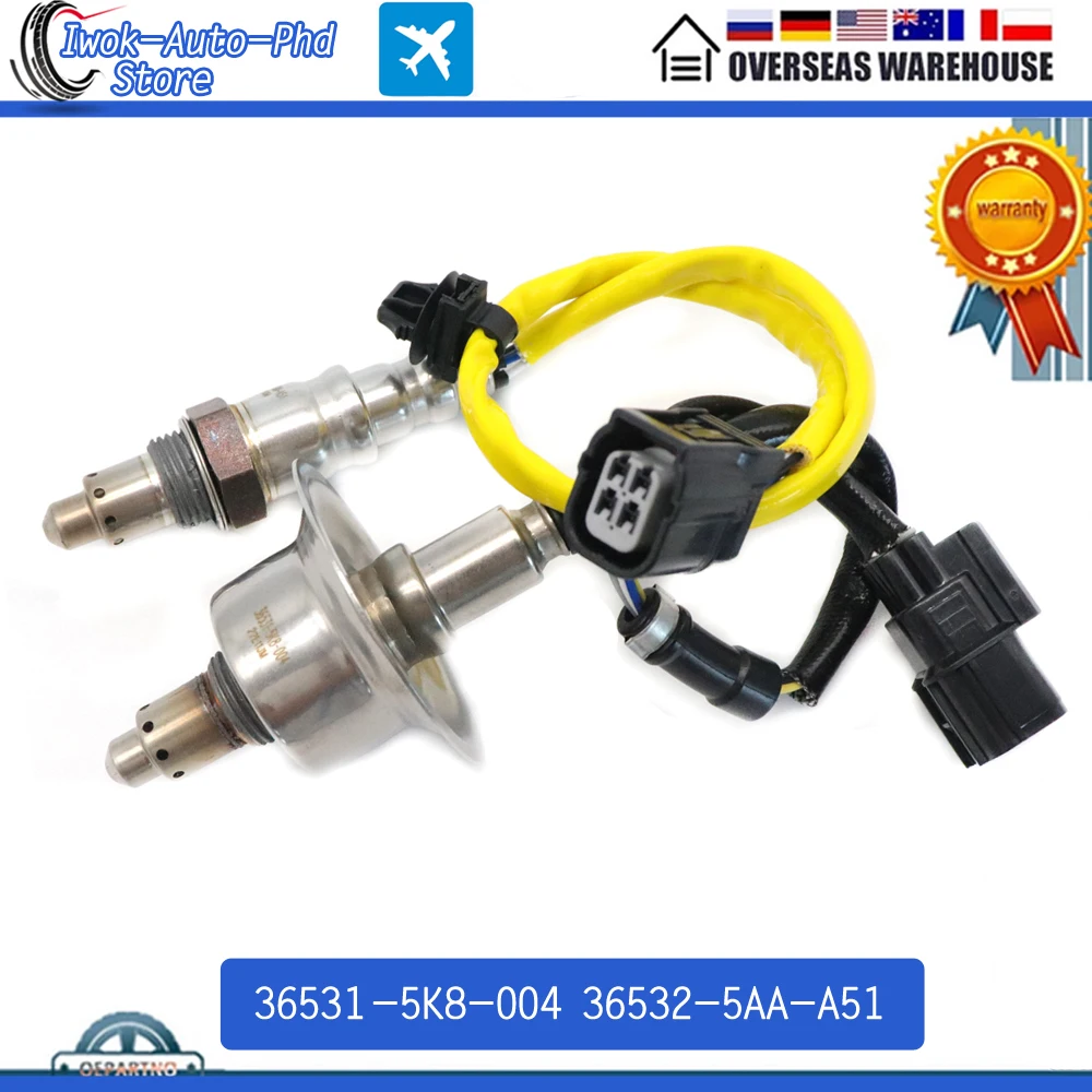 36531-5K8-004 36532-5AA-A51 Upstream Downstream Air Fuel Ratio Lambda O2 Oxygen Sensor For Honda Civic CR-V 1.5 Turbo 16-20