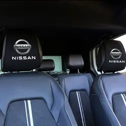 Car Seat Headrest Cover Anti-Dirty Protective Cover For Nissan 350z 370z altima Armada Frontier Kicks Leaf nismo pulsar Qashqai