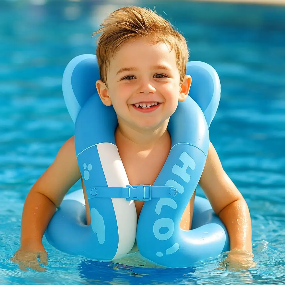 عالية الجودة المحمولة السباحة سترة بولي كلوريد الفينيل وسائد هوائية مزدوجة بركة يطفو قابل للتعديل مشبك أمان السباحة سترة سترة متعة المياه في الهواء الطلق