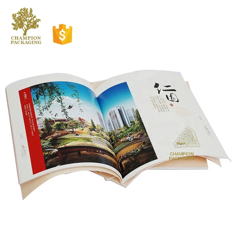 

Custom custom printed A4/A5 soft cover full color workbook booklet book catalogue brochure printing