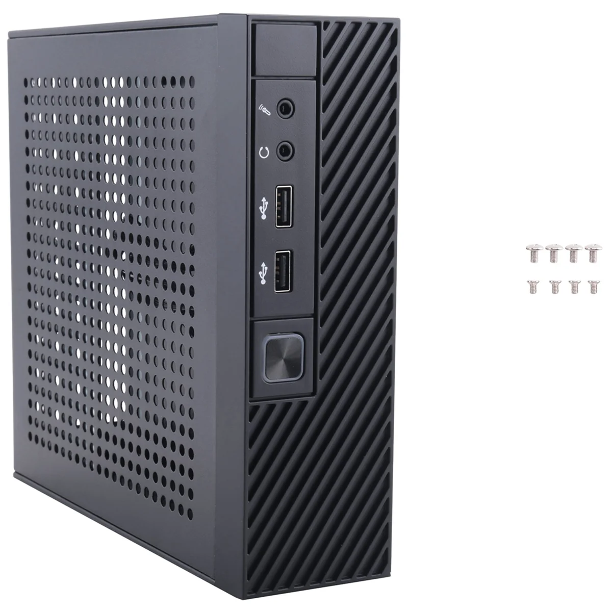 Caja de computadora ITX de diseño duradero M06 Mini caja de escritorio HTPC caja de control industrial