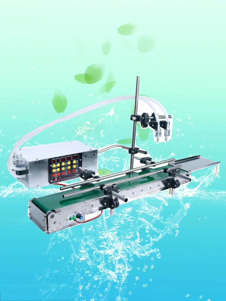 

Automatic Full Set Complete Small Bottle Drinking Mineral Water Production Line liquid Filling Machine With Conveyor Belt