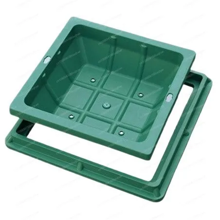 

Composite grass basin well sunken PE plastic lawn manhole cover green belt circular garden grass manhole cover