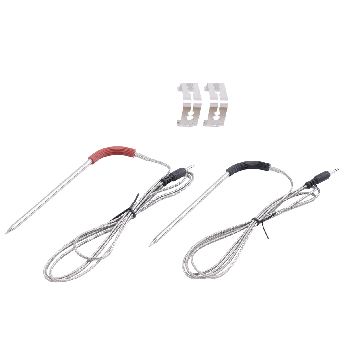 2-Pack Repalcement Meat Probe for Weber Grill and Smoker,Temperature Probe with Probe Clip Accessories