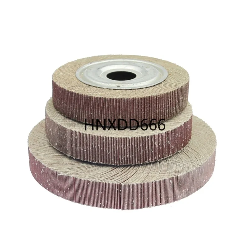 

Abrasive Flap Grinding Wheel for Metal and Wood Polishing - Sanding Cloth Mop Wheel