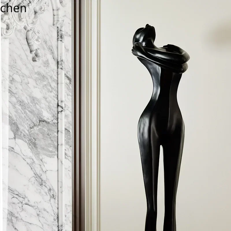 DSA  Abstract Welcome Sculpture Hotel Lobby  Office Model Decoration  Ornament