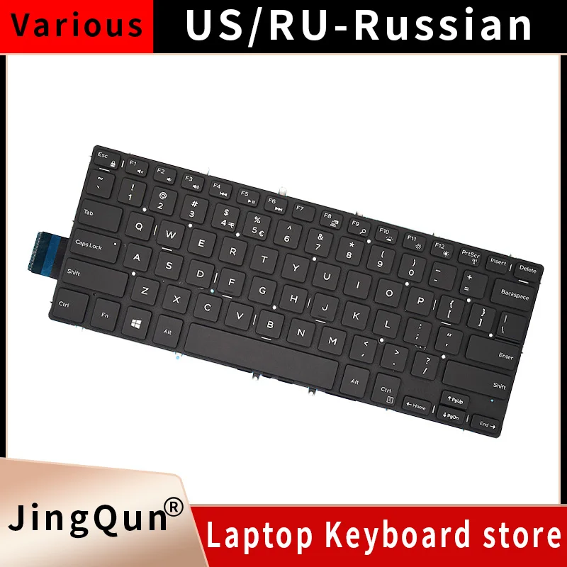 US/SP/BR NEW Laptop Keyboard For Dell Inspiron 13 3379 3480 3490 5000 5368 5378 V5471 Latitude 3490 E3490 L3490 5379 7580