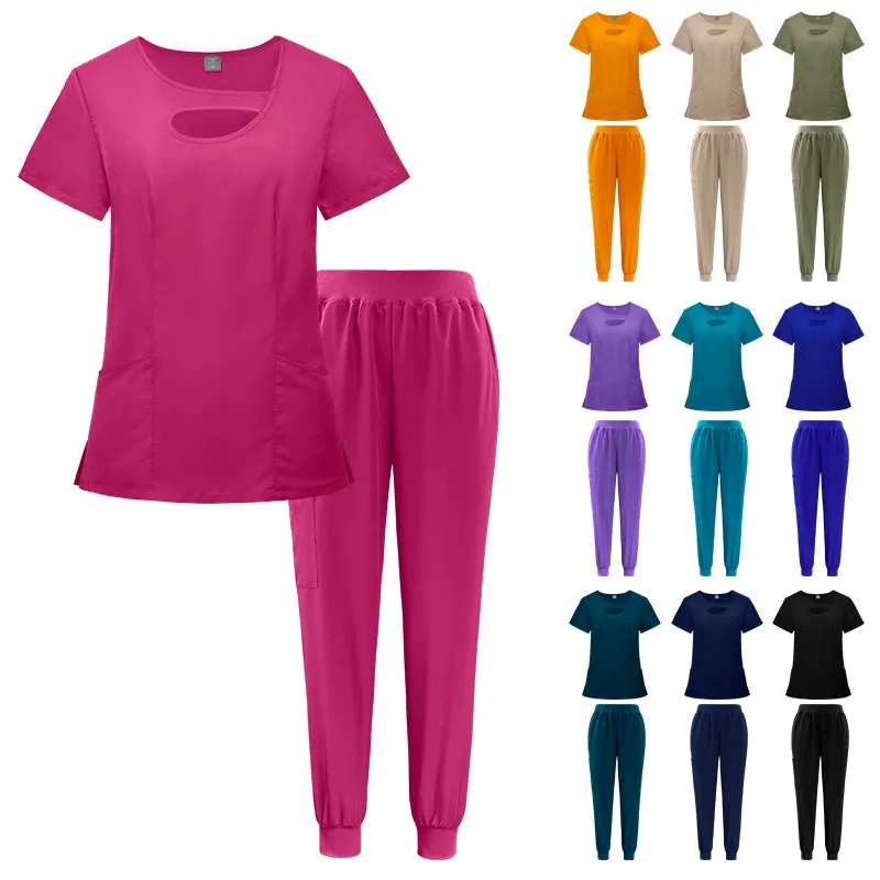 

Beauty Salon Uniform Frosted Set, Doctor Nurse Nursing Home, Operating Room Sexy, Slimming And Fashionable