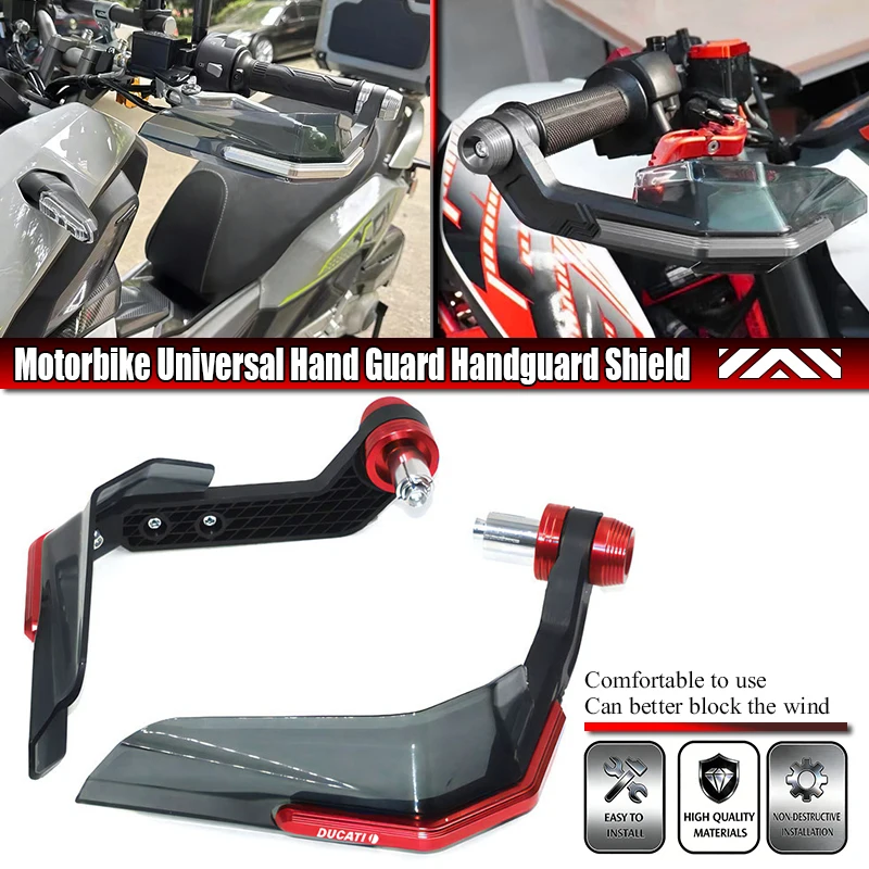 

Защита для рук мотоцикла (наперстки) для Ducati Monster 400 620 695 696 750 795 796 821 937, Multistrada 950 1000 1100