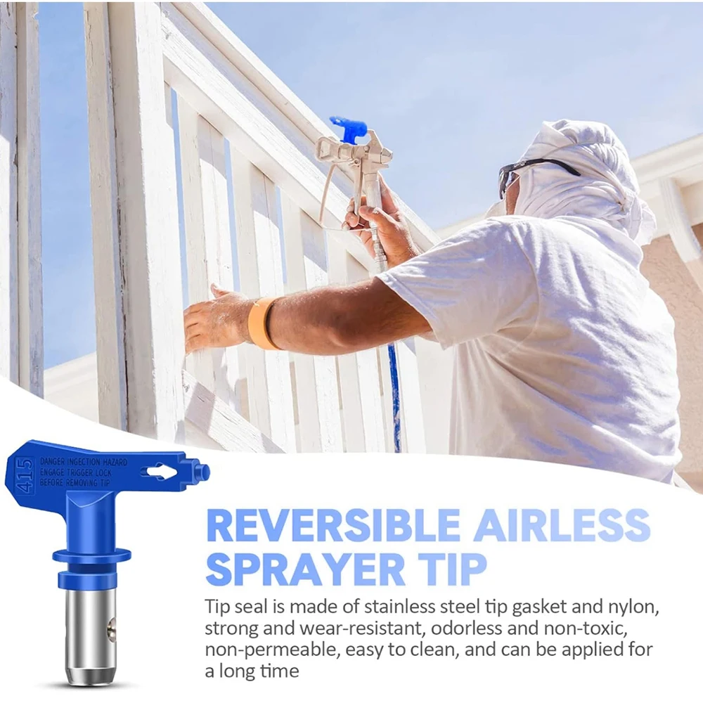 High Pressure Airless Spraying Machine Nozzle Tungsten Steel Gun Head Nozzle Latex Paint Putty Duckbill Universal