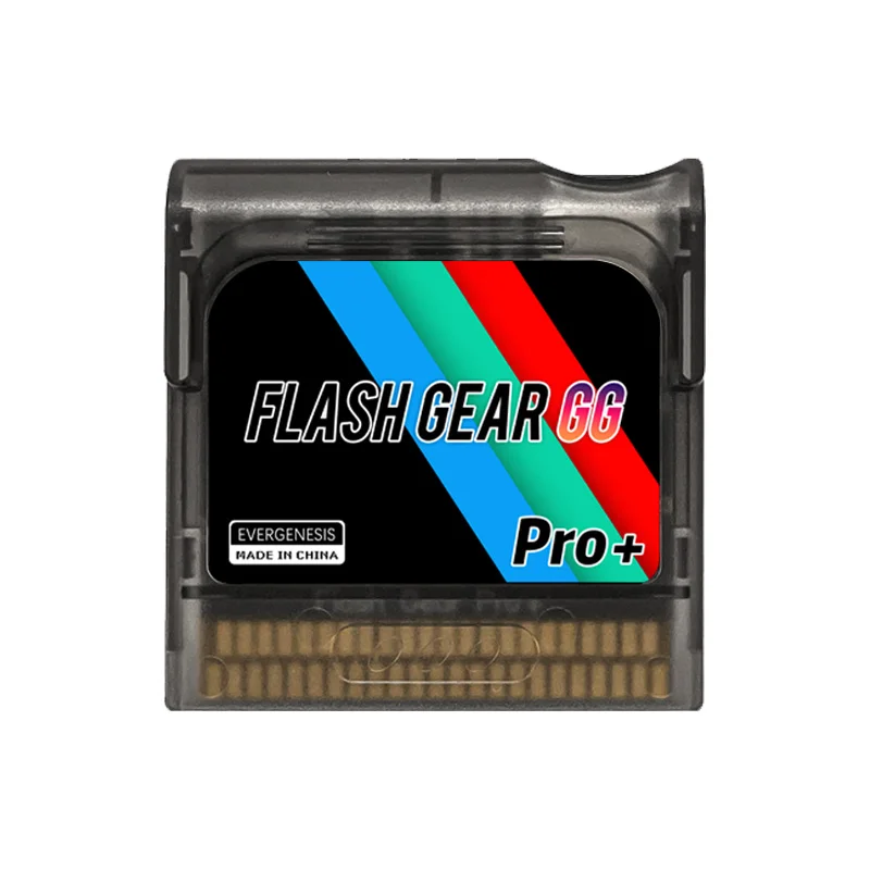 2025 New 1000 in 1 Game Card Flash Gear GG Pro+ Game Cartridge for Sega Game Gear GG Console With 4G TF Card view 4