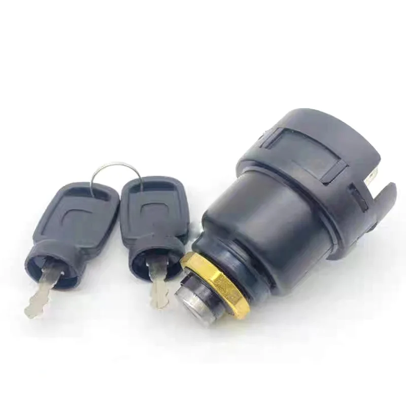 Excavator ignition switch, start key switch, ignition lock accessory, Xiangyang Intelligent for SWE50/60/70