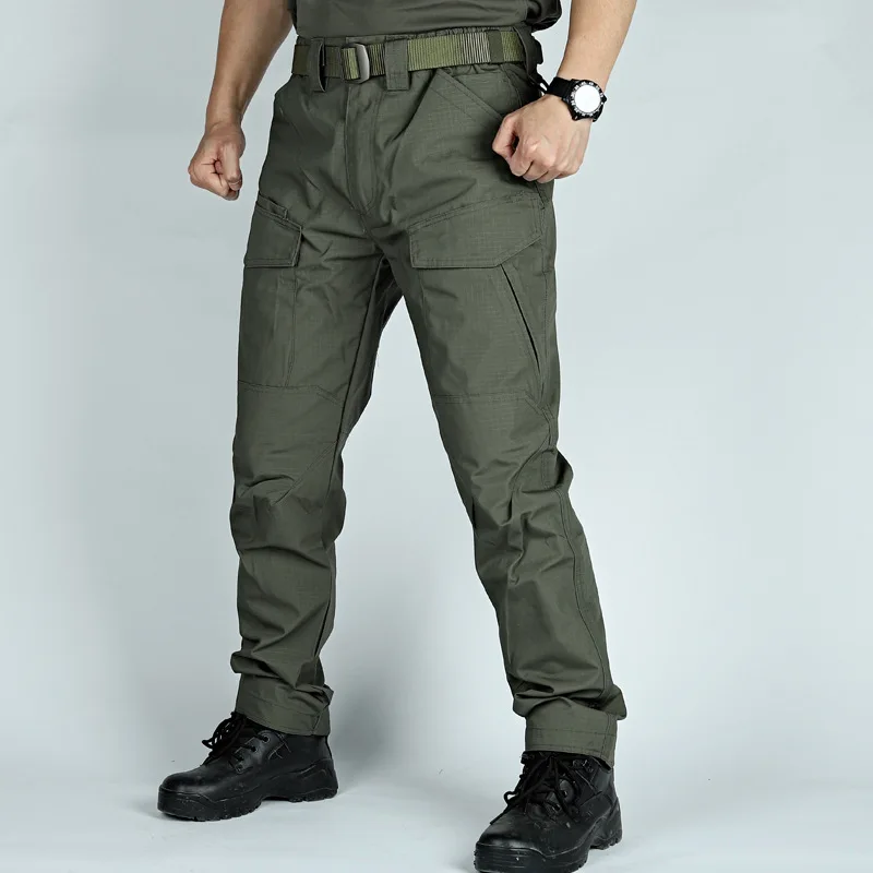 Pantalón táctico militar impermeable con bolsillos MOLLE - imagen 2