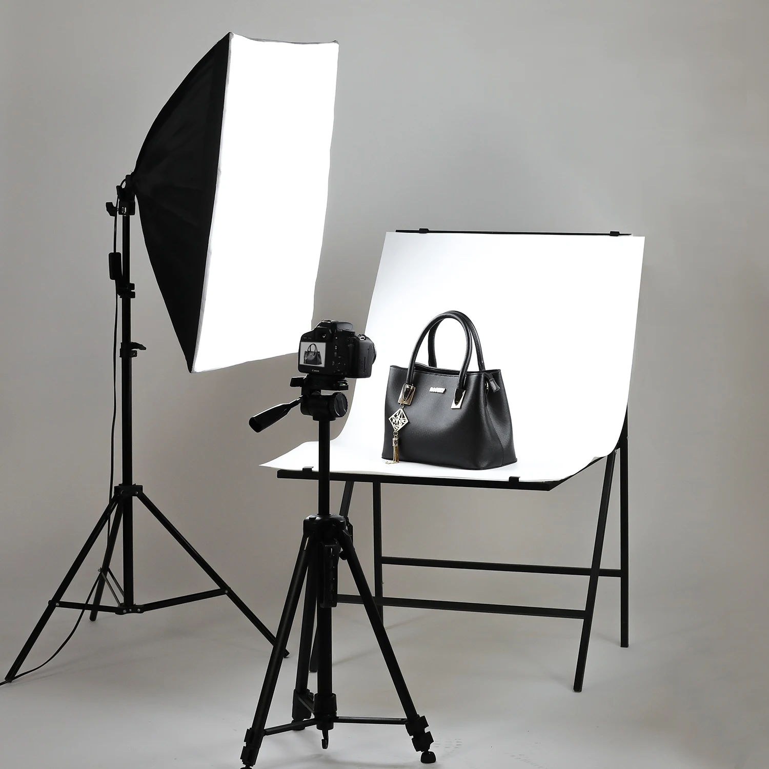 50x70cm Softbox 45W/70W Bulb Photography Studio Photo Lighting Kit Continuous Light System For Camera With  Remote Control