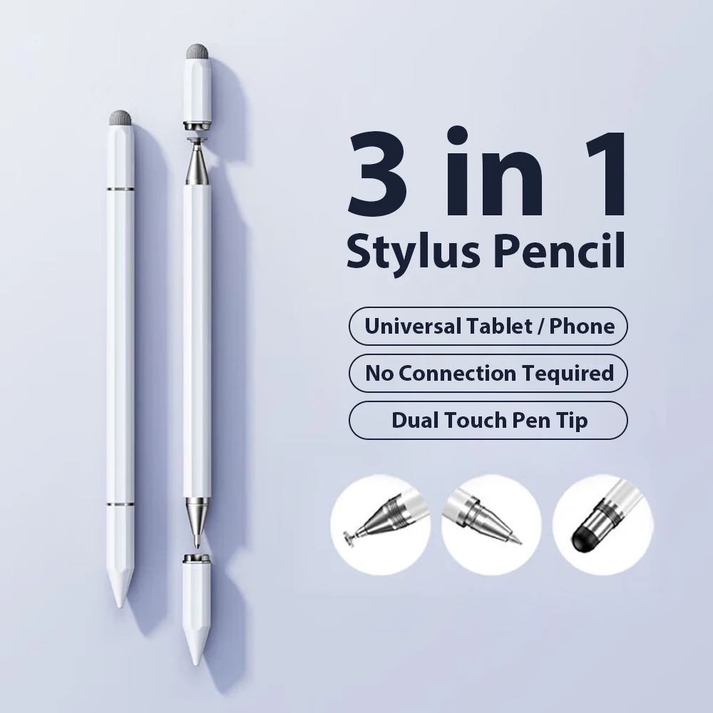 

Universal Stylus Pencil For Samsung Ipad Pro Air Mini Xiaomi Huawei Redmi 2025 For Apple Pencil Android Tablet Phone Touch Pens