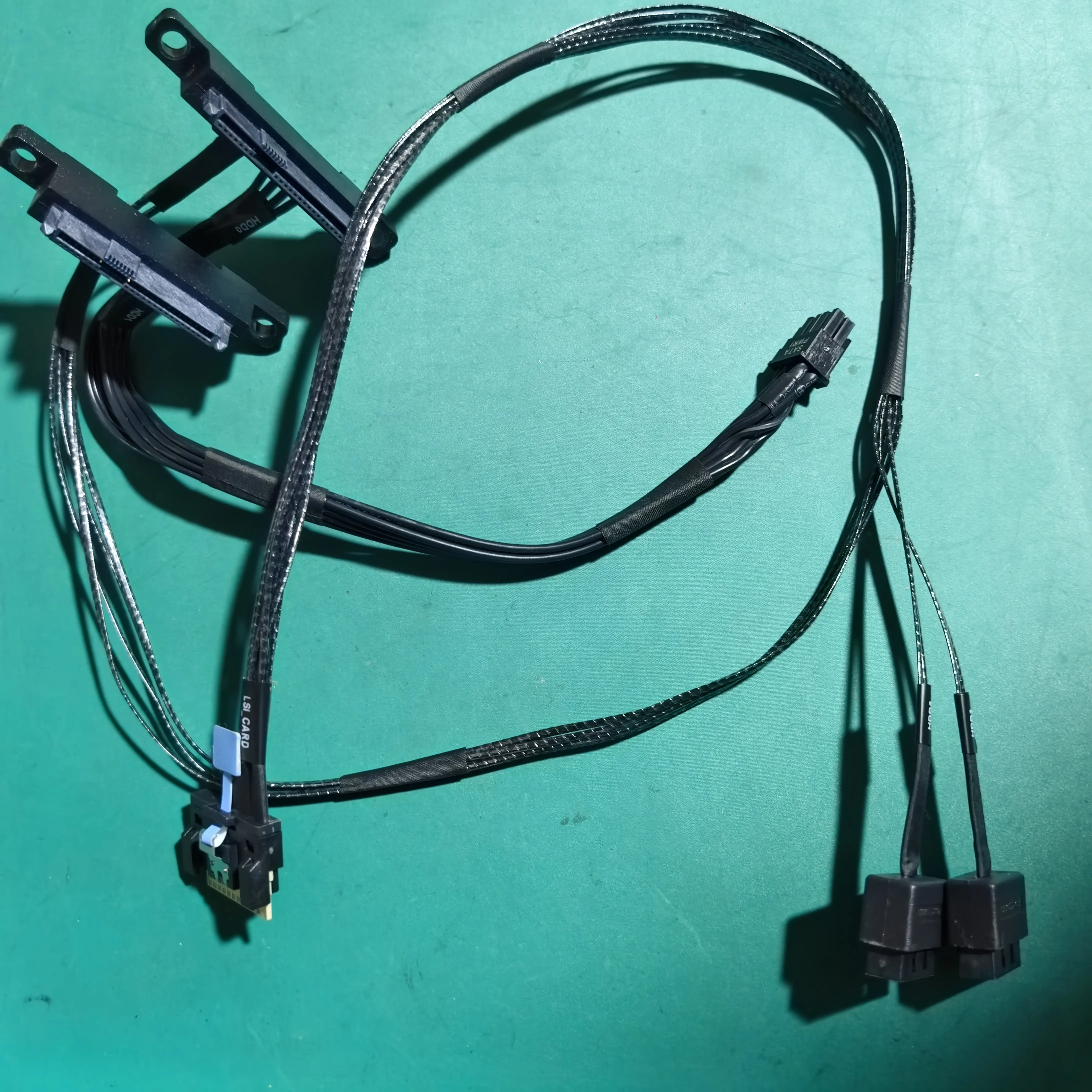 New Dual HDD Backplane RAID Cable for Dell Precision T5860 T7865 T7875 KMDC1
