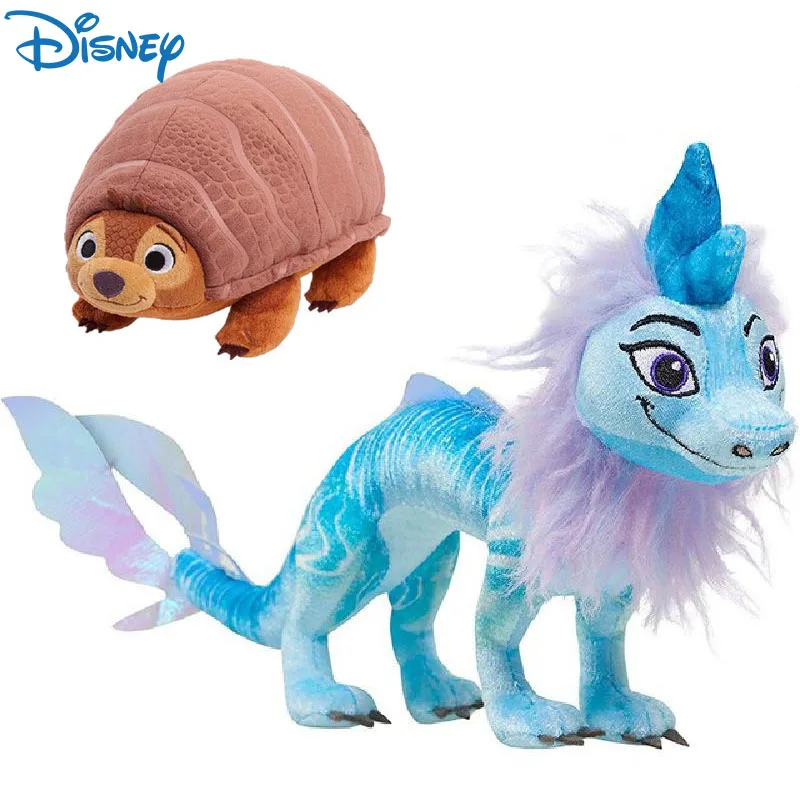 Disney Anime Raya and The Last Dragon Plush Toys Plushs Stuffed Doll Cratoon Raya and Sisu Dragon Figures Kids Girls Gifts Toys