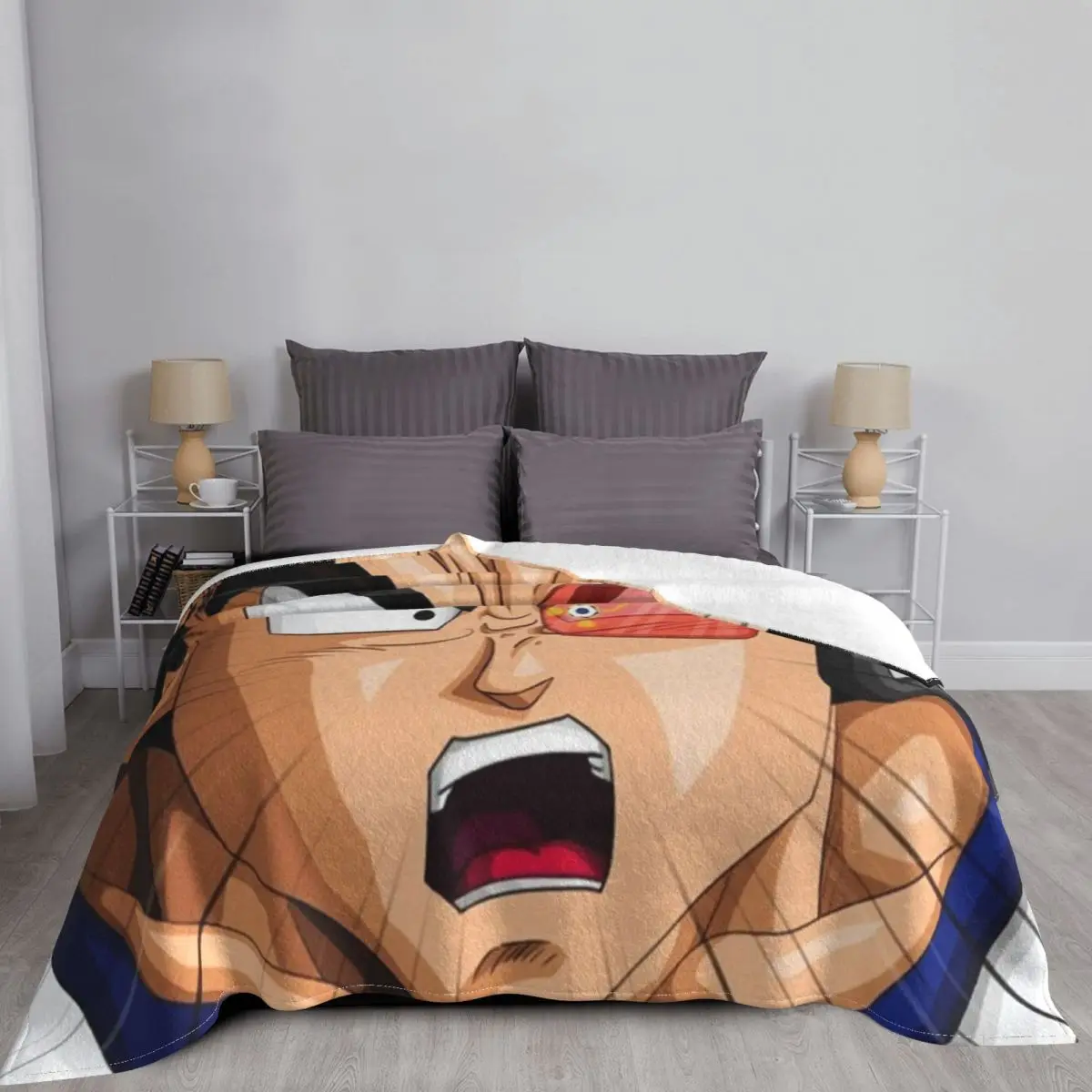 Dragon Ball Z Dragonball Anime Merch Coperte Coperta in pile ultra morbida Comoda biancheria da letto
